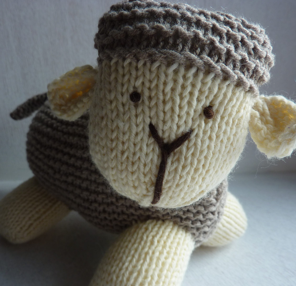 Free Knitting Pattern for Cynthia's Sheep