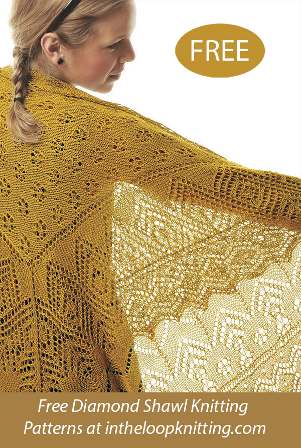 Free Cypress Shawl Knitting Pattern