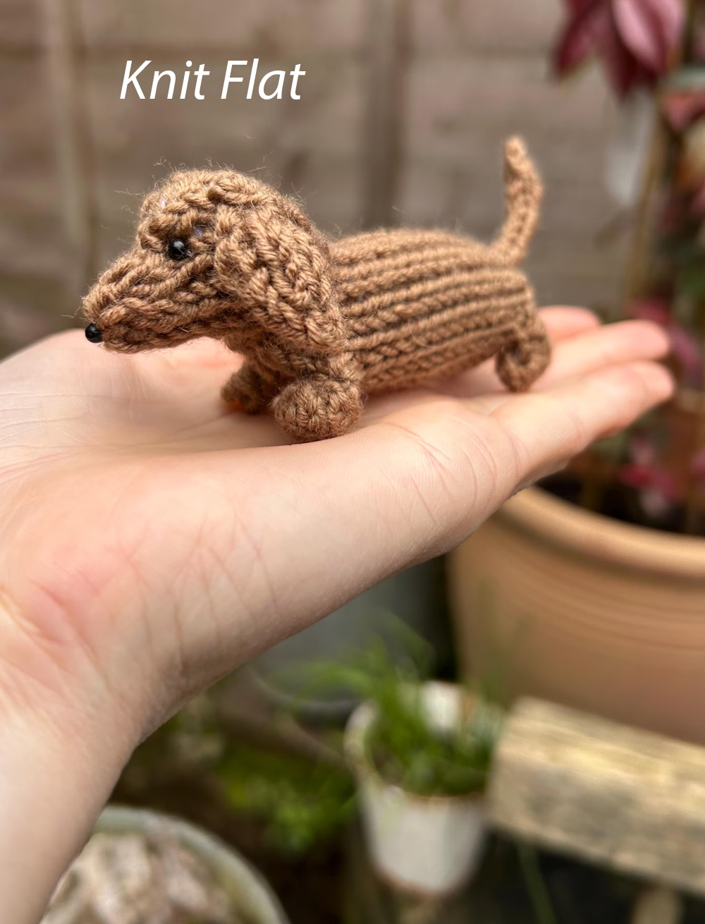 Free Dachshund  Knitting Pattern