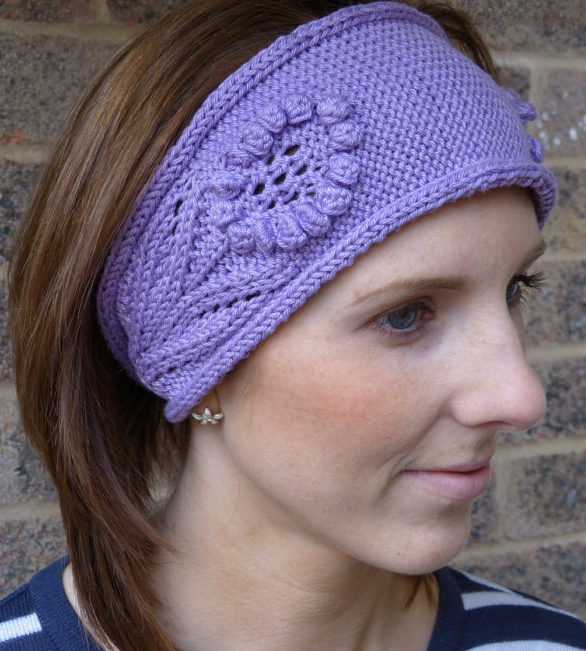 Knitting Pattern for Daisy Daisy Headband