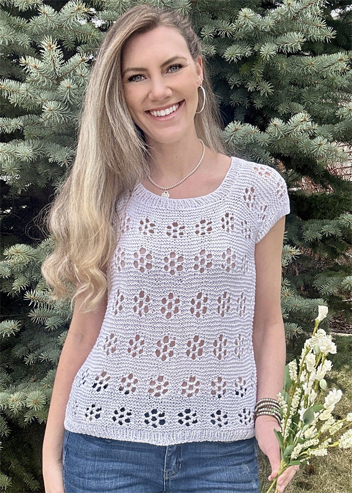 Daisy Dream Tee Knitting Pattern