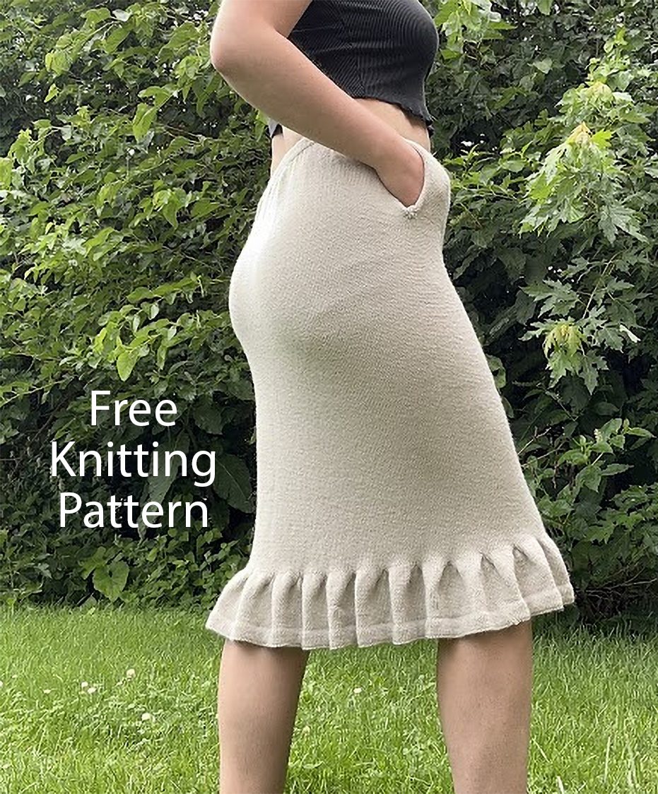Free Daisy Lady Skirt Knitting Pattern