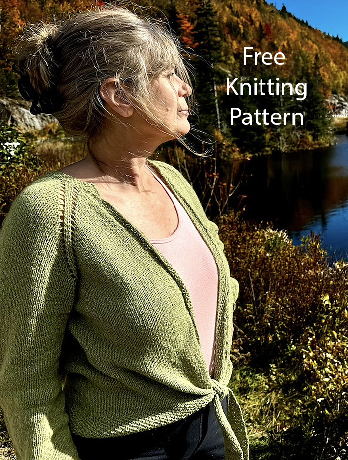 Free Dance Cardi Knitting Pattern
