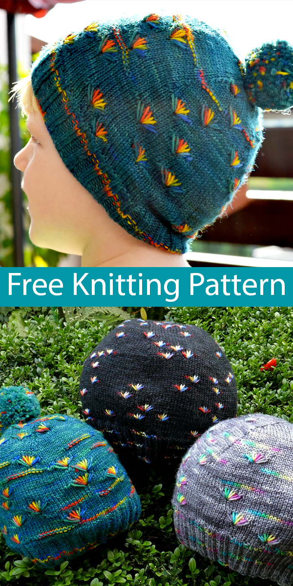 Free Knitting Pattern for Dandelion Hat