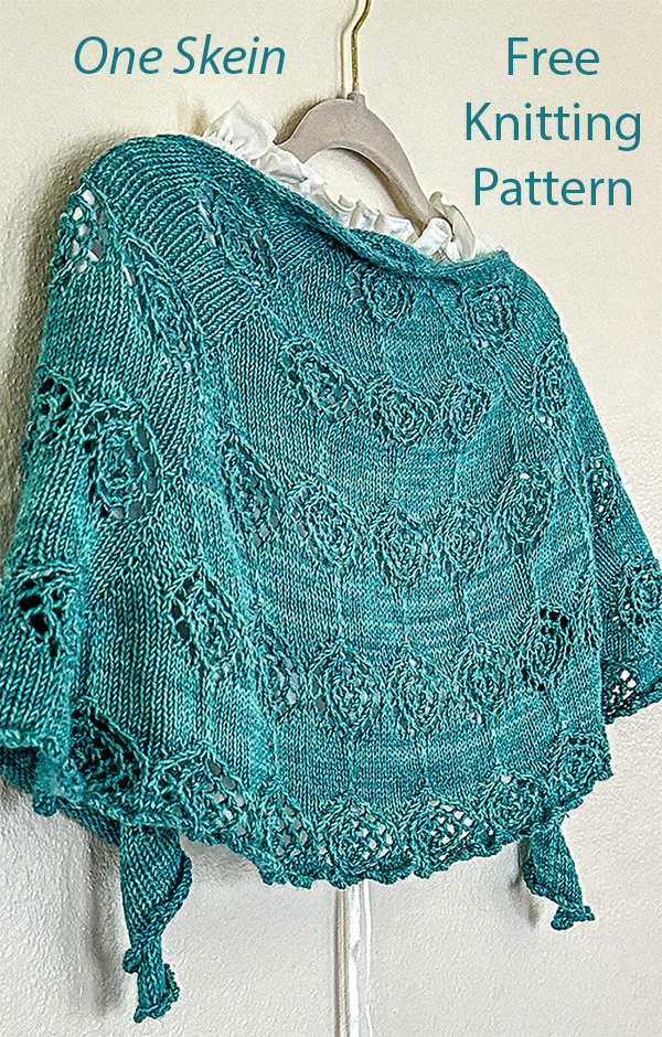 Free Dandelion Shawl Knitting Pattern