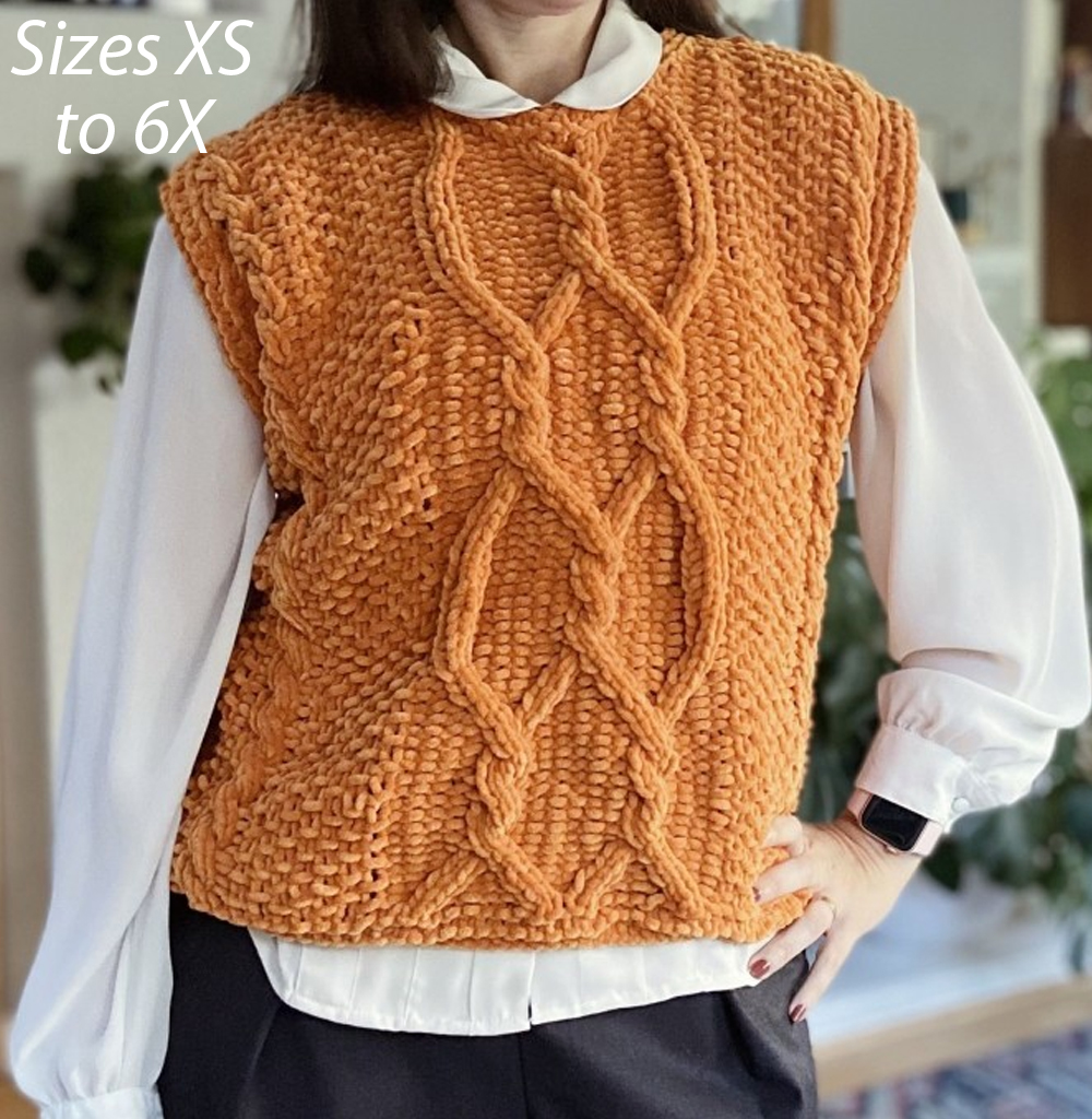 Danu  Vest Knitting Pattern