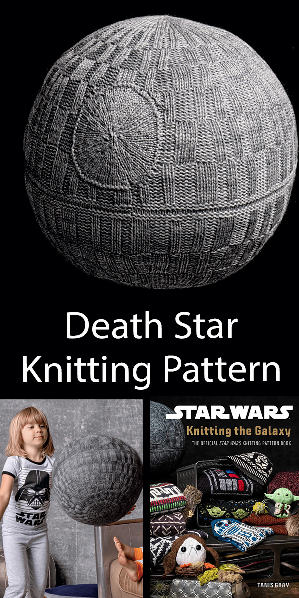 Death Star Knitting Pattern Star Wars Knitting the Galaxy Official Star Wars Knitting Pattern Book
