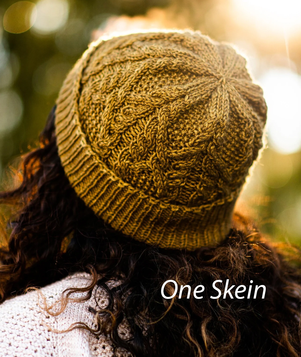 One Skein Deep Winter Hat Knitting Pattern 