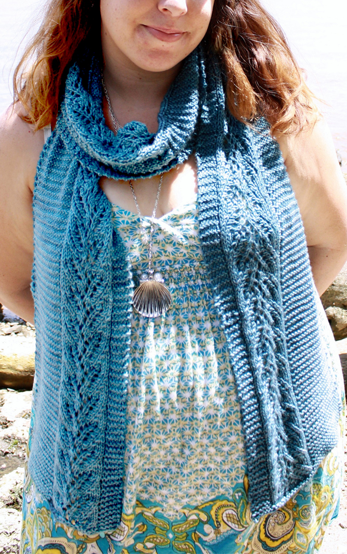 Free Depths Unknown Scarf Knitting Pattern