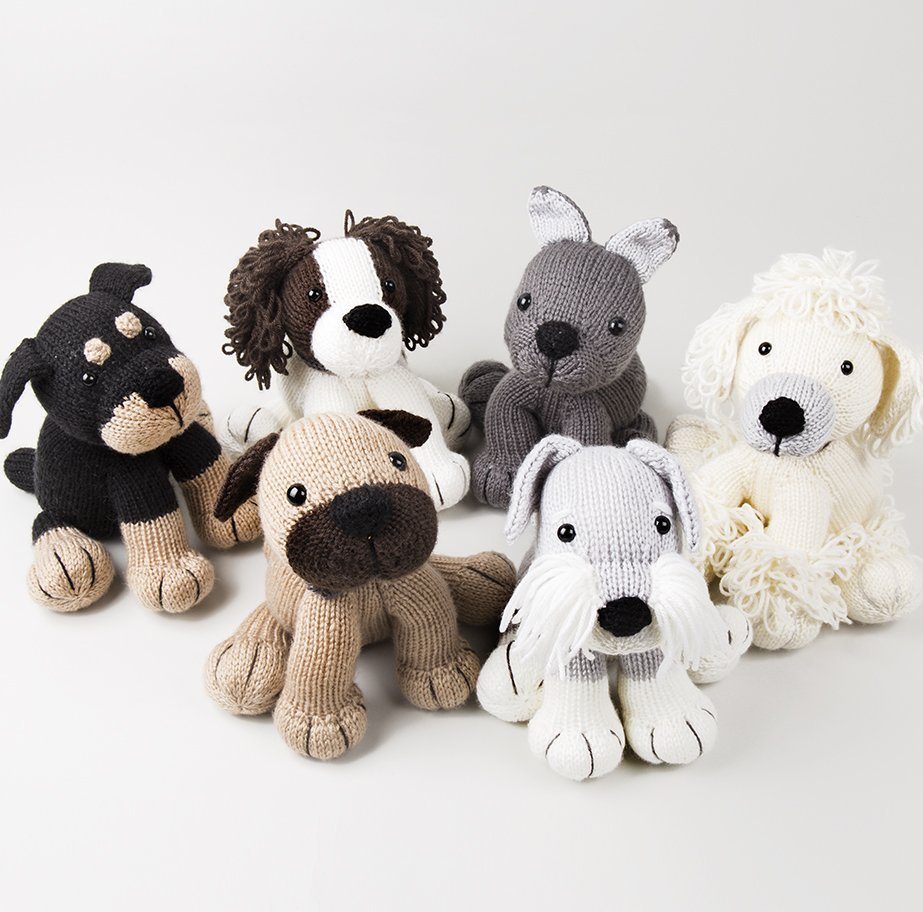 Free knitting pattern westie clearance dog