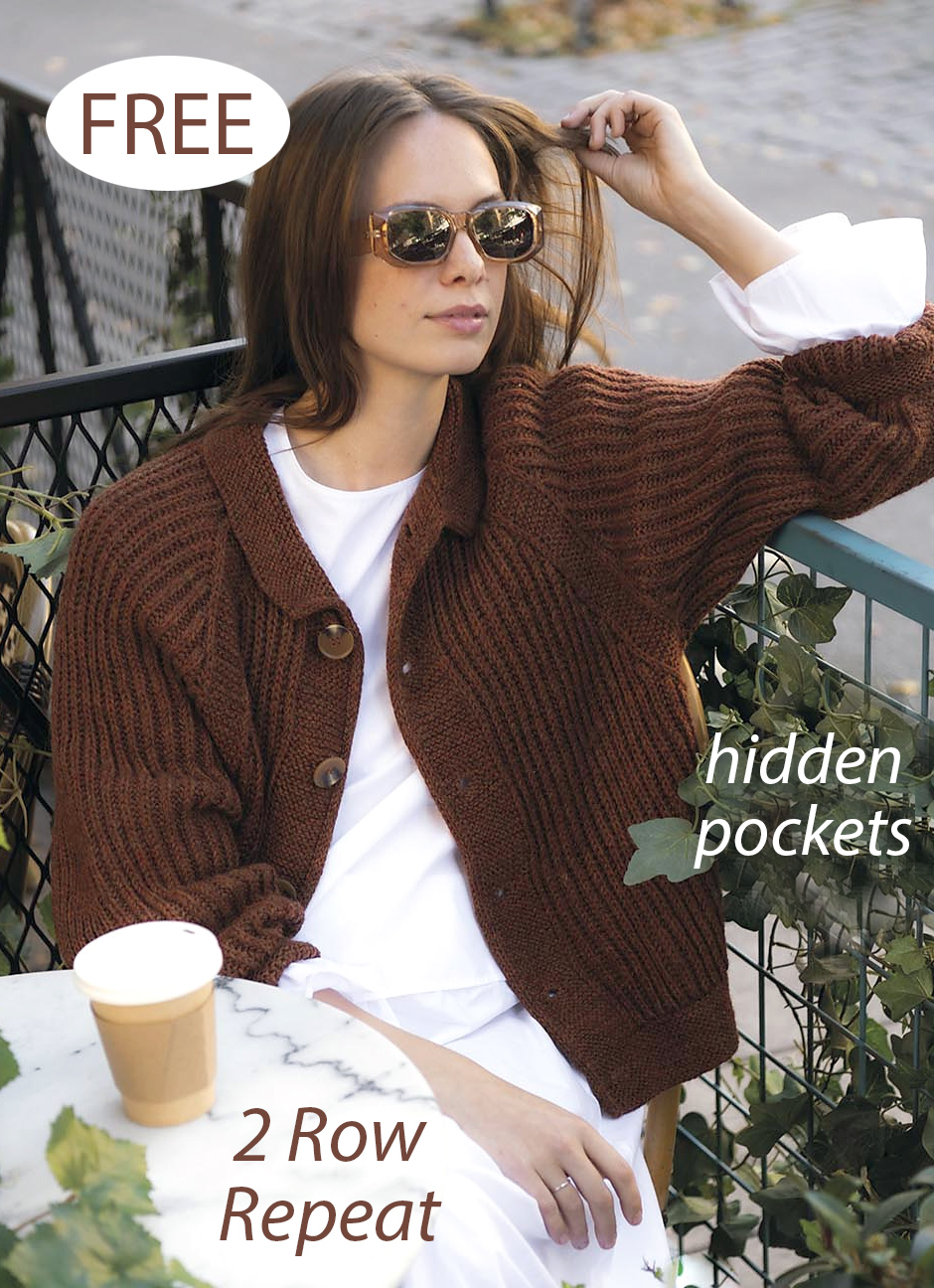 Detroit Cardigan Knitting Pattern