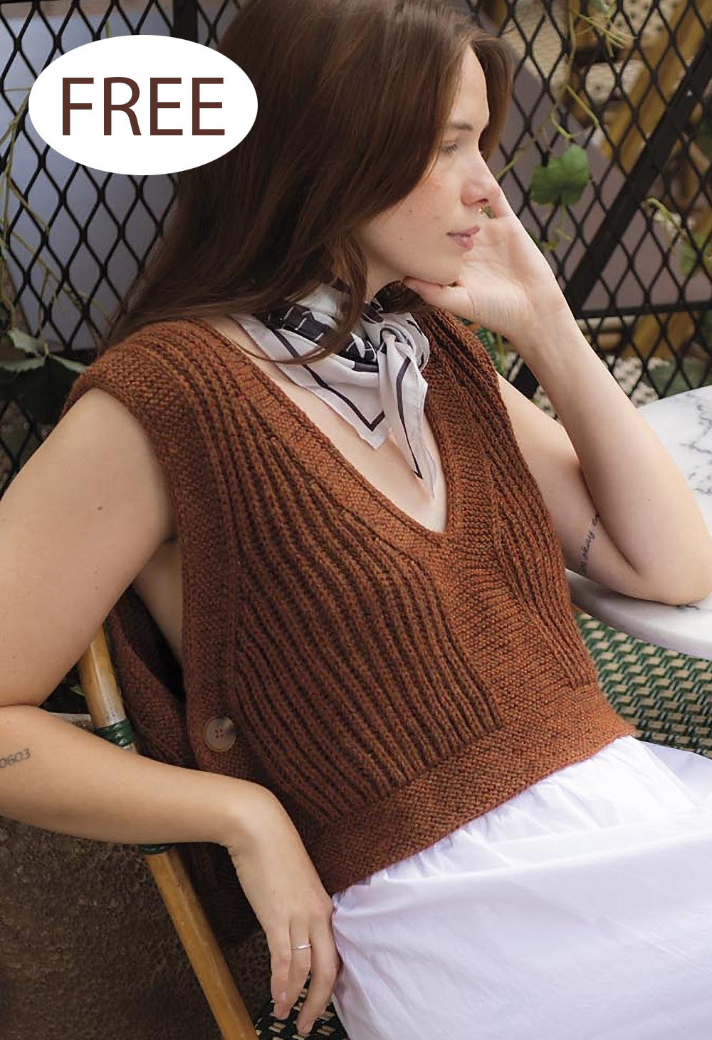 Detroit Slipover Knitting Pattern