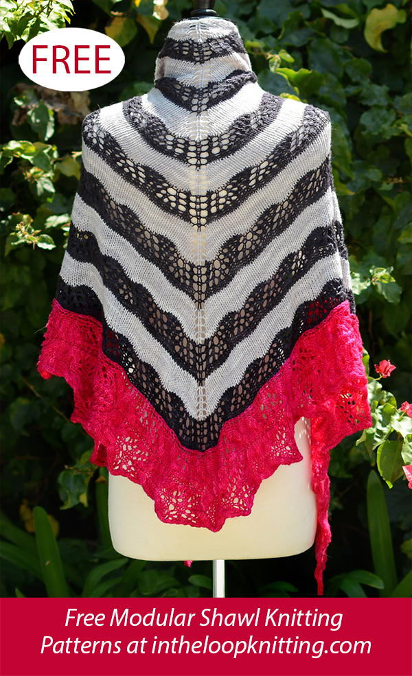 Diamond Shoal Shawl Knitting Pattern