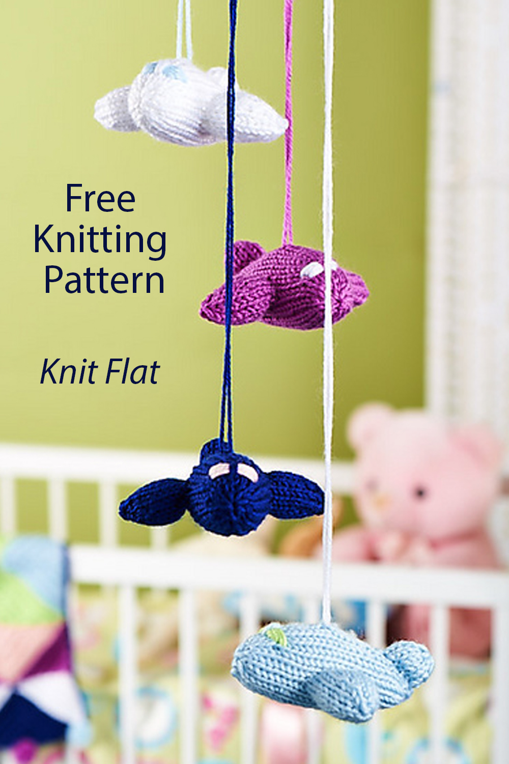 Knitting Pattern for Dinky Planes Mobile