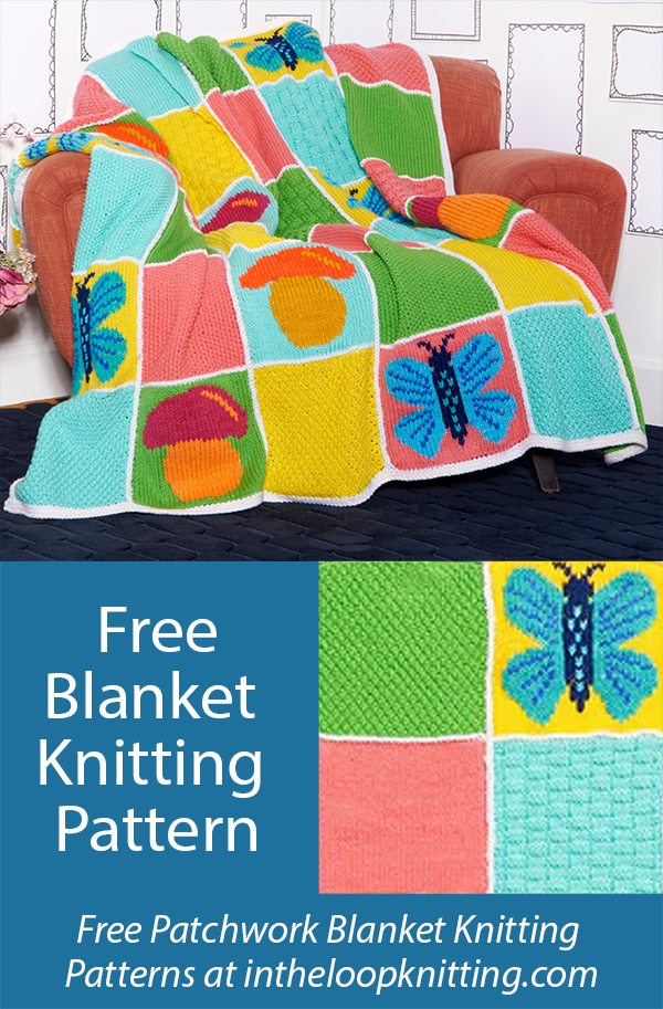 Do It Your Way Blanket Free Knitting Pattern