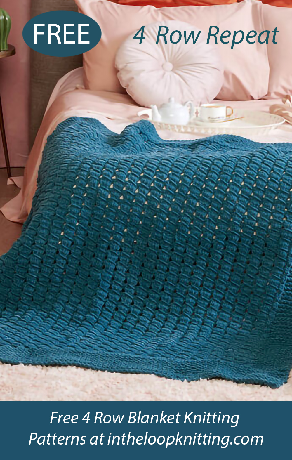 Free Do The Twist Blanket Knitting Pattern 4 Row Repeat