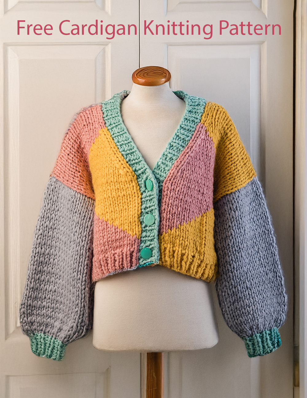 Free Doce Cardigan  Knitting Pattern