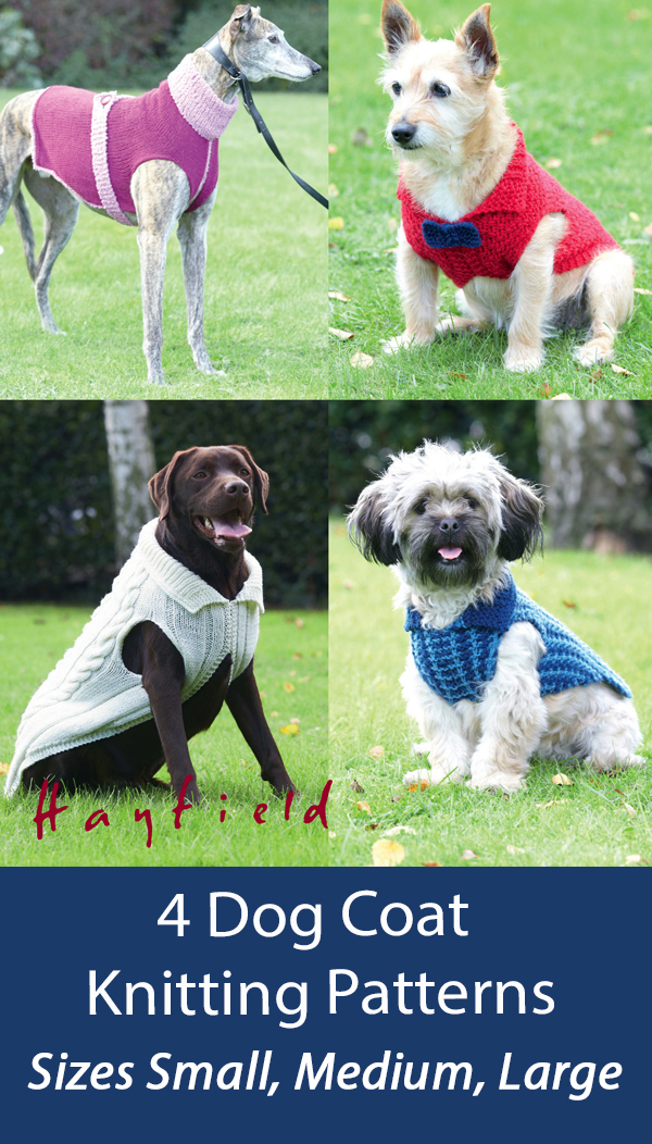 10+ Dog Coat Free Knitting Pattern