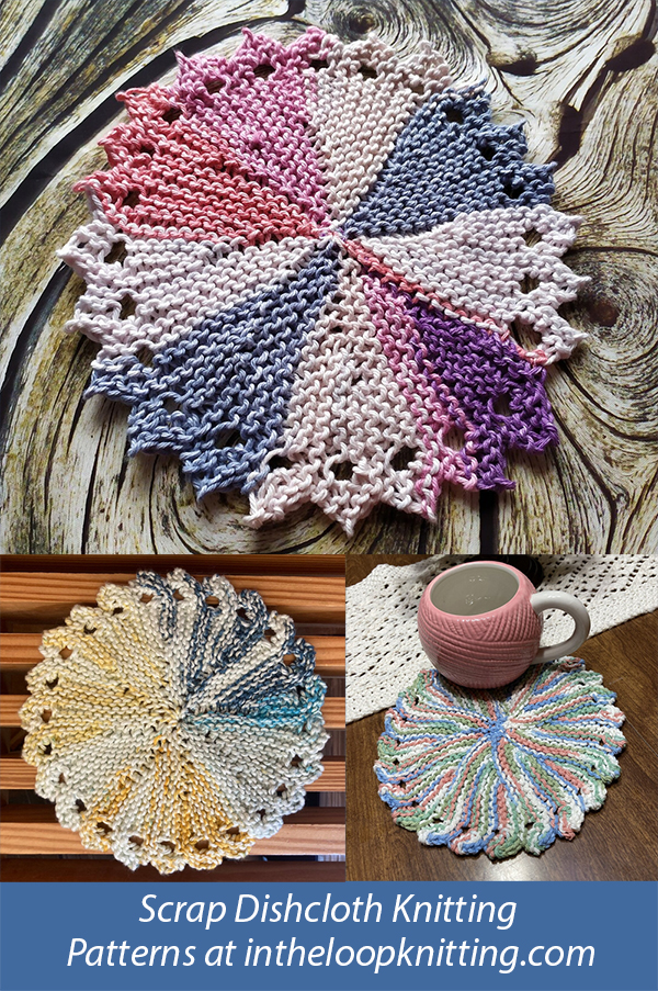 Doily Dish Cloth Knitting Patterns
