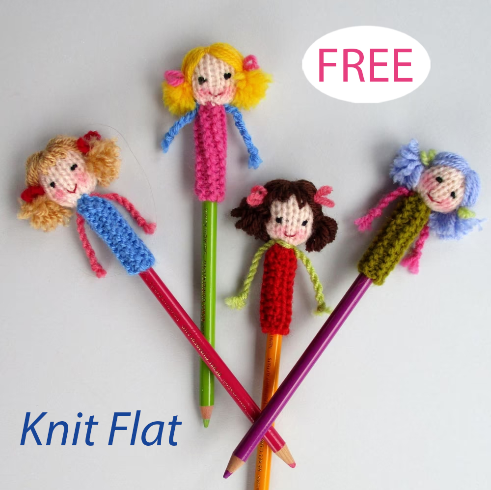 Pencil Dolls Knitting Pattern