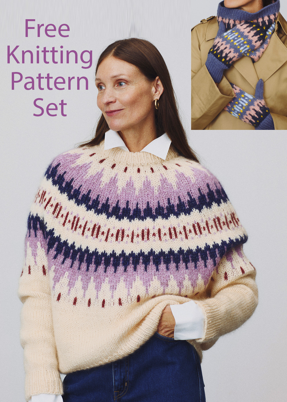 Free Dorthea Sweater Knitting Pattern