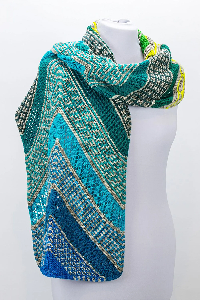 Dousenn Shawl Knitting Pattern