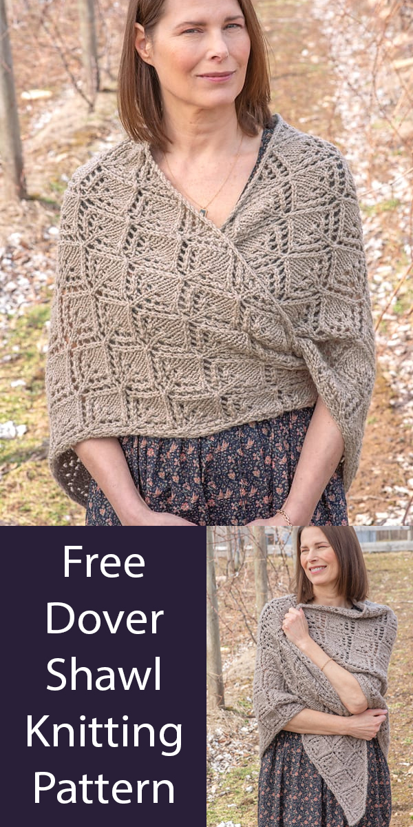 Free Dover Shawl Knitting Pattern