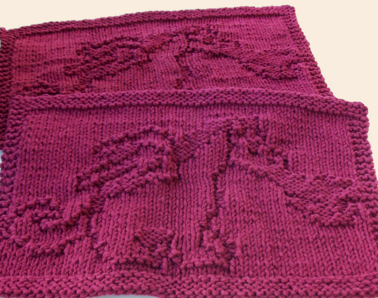 Free Knitting Pattern for Dragon Cloth