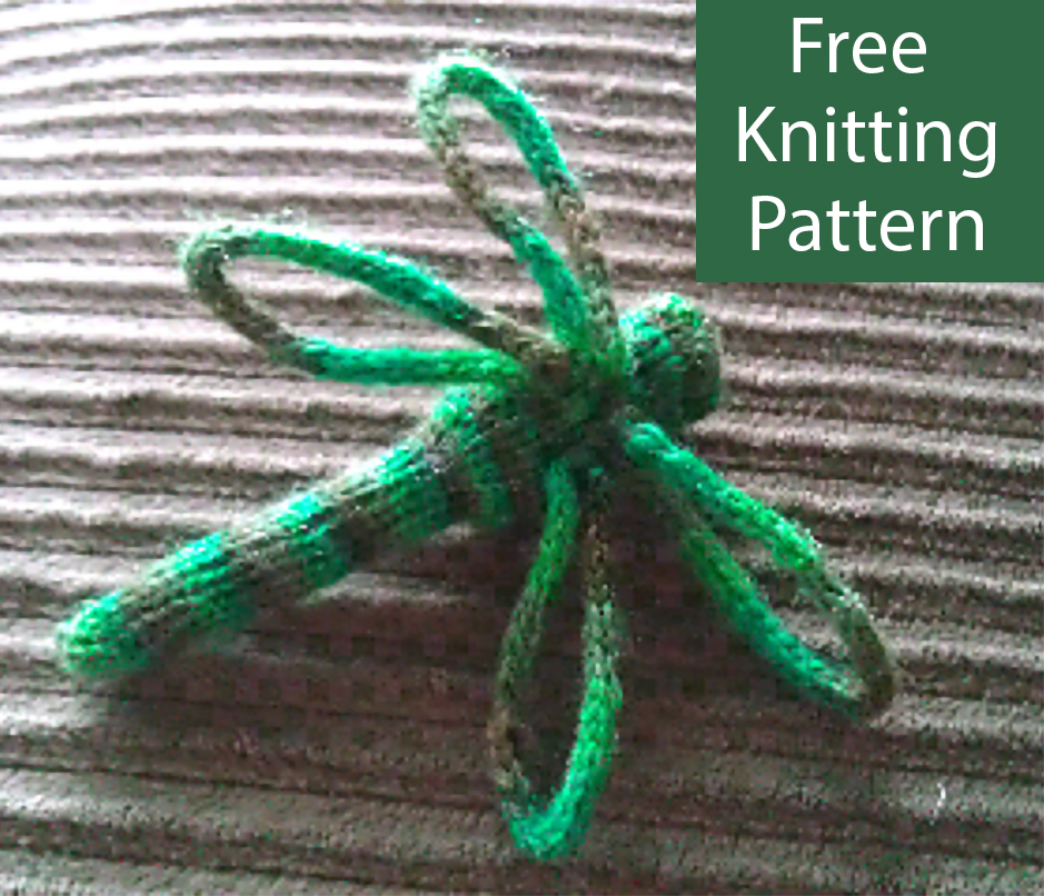 Free Knitting Pattern Dragonfly Plushie