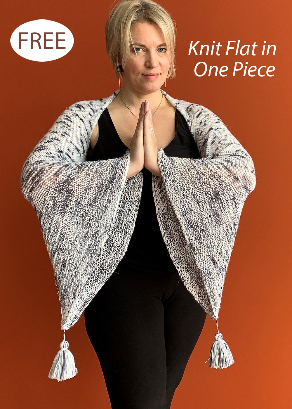 Easy Drama Llama Shrug Free Knitting Pattern