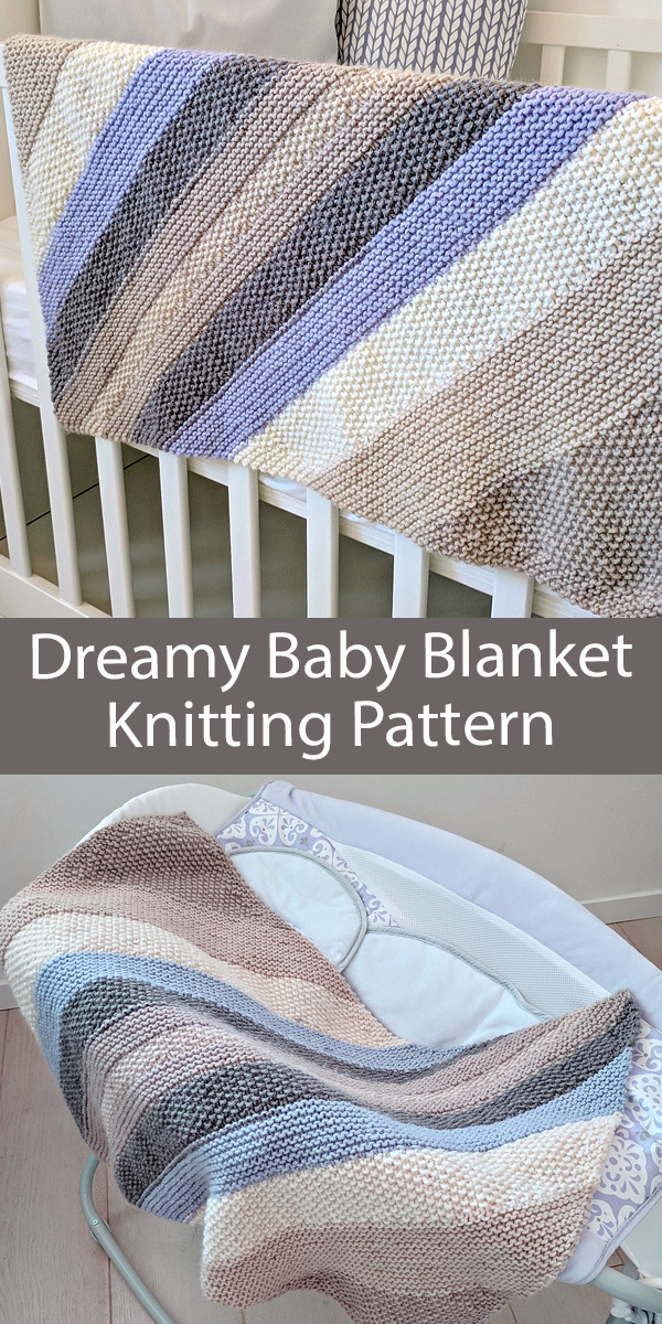 Baby Blanket Knitting Pattern Dreamy Baby Blanket