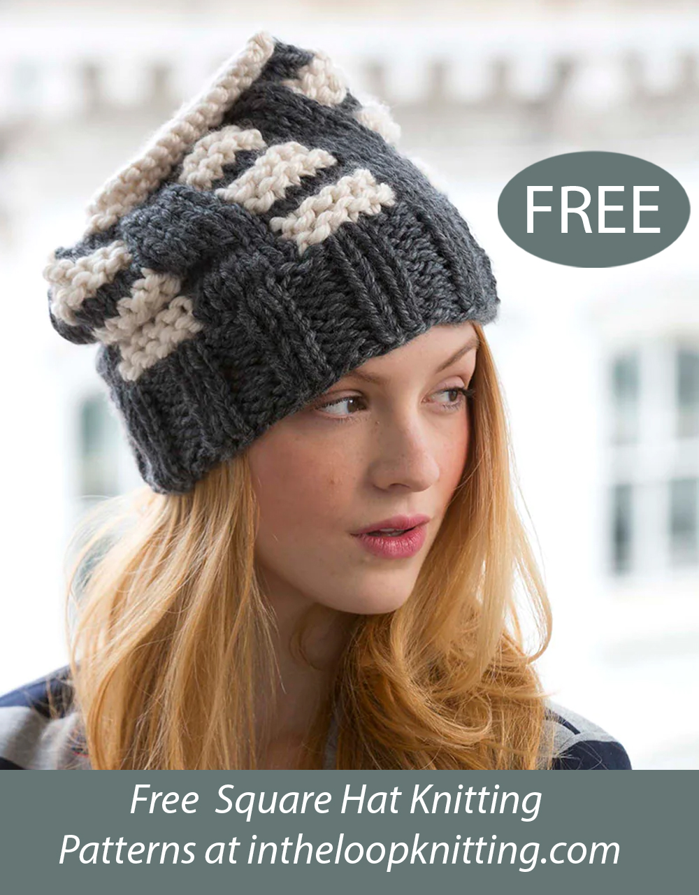Free Driggs Ave. Hattitude Hat Knitting Pattern