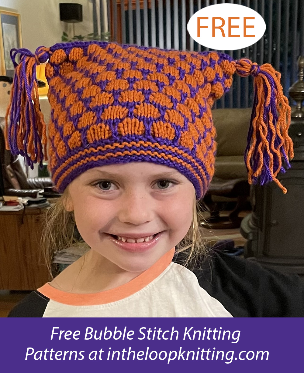 Drop Stitch Hat Free Knitting Pattern