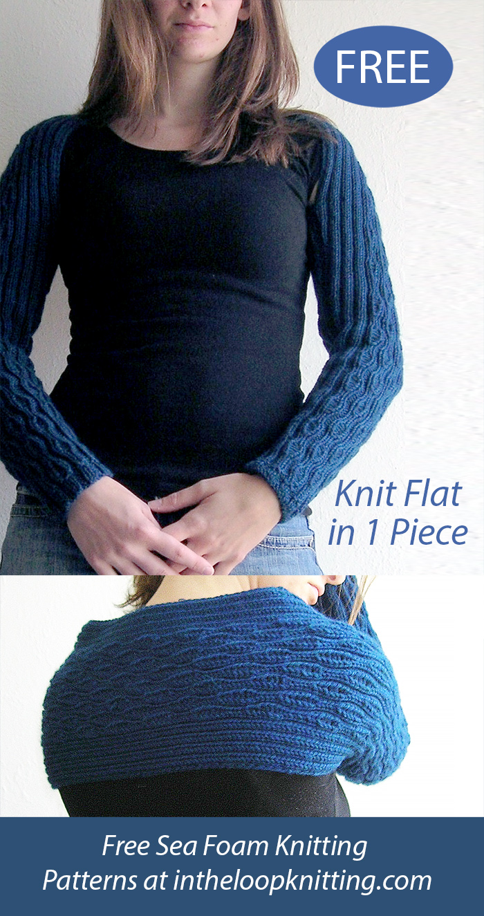 Free Drop-Stitch Shrug Knitting Pattern