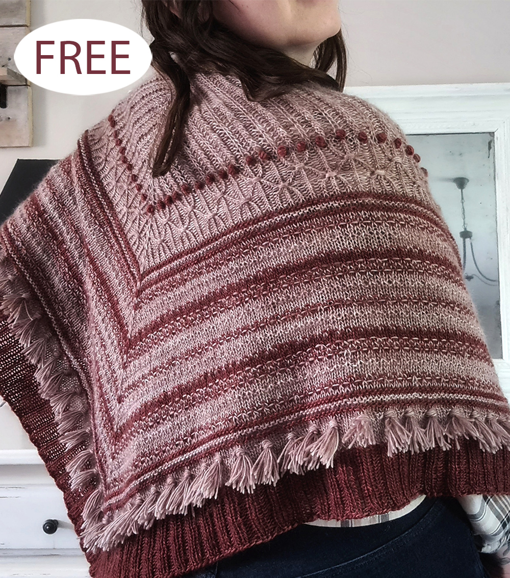 Free Knitting Pattern Drosera Shawl