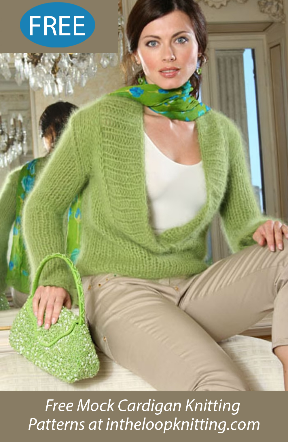 Free Women's Dublino Pullover Sweater Knitting Pattern