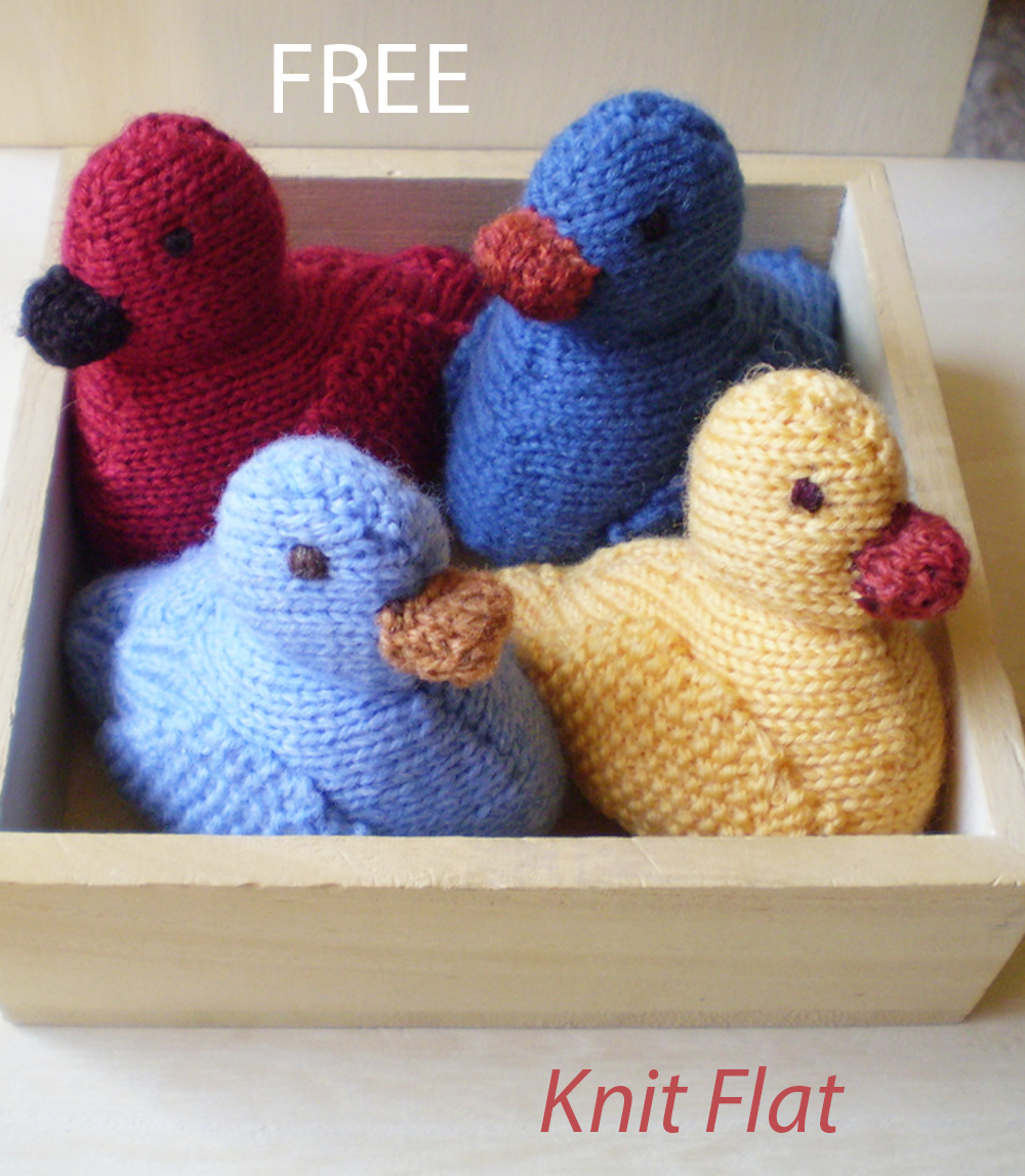 Free Ducks Knitting Pattern