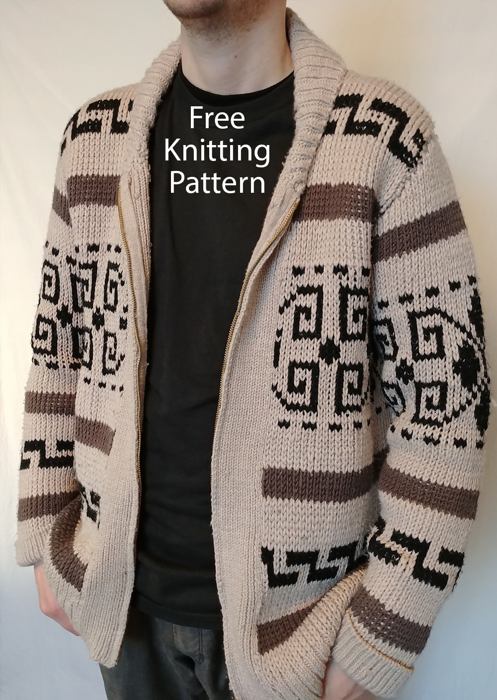 Dude Copycat Cardigan Free Knitting Pattern Toys