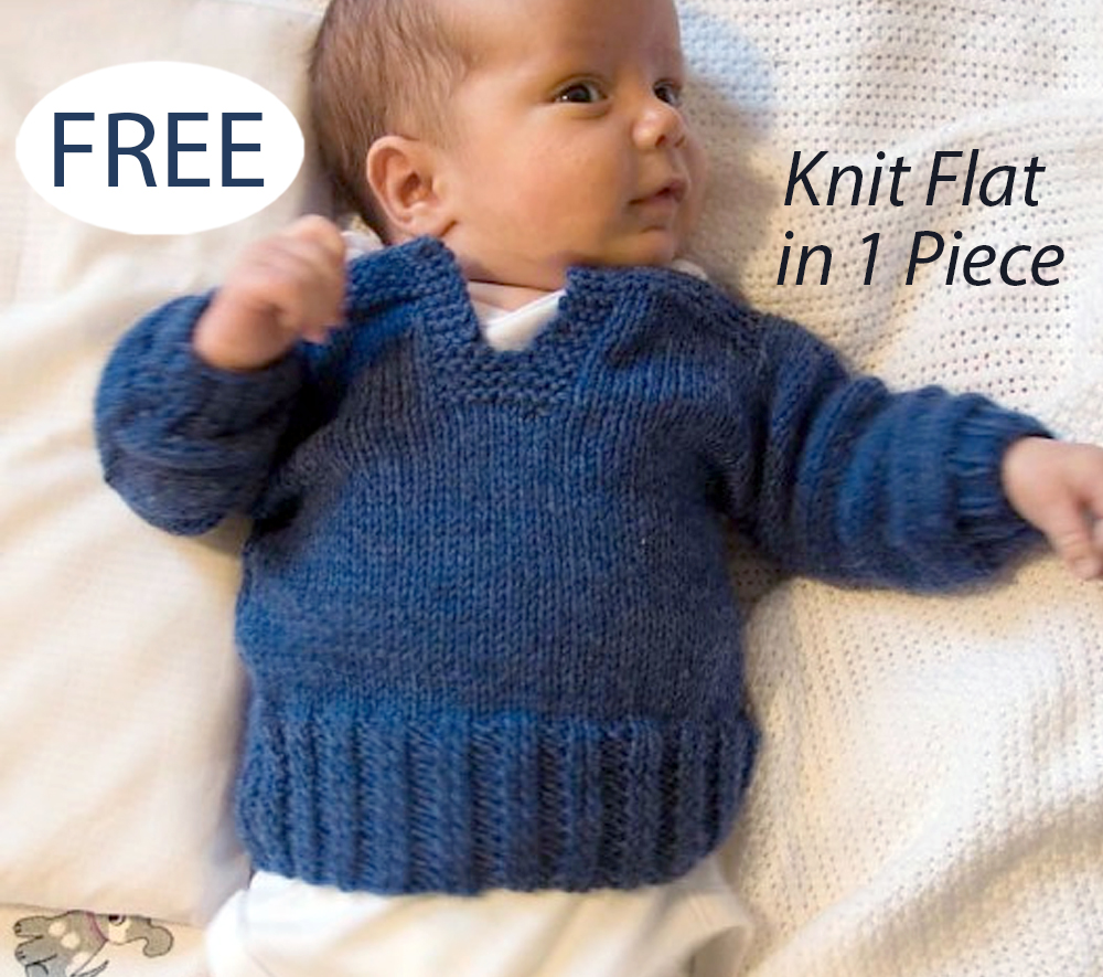 Dulaan Baby Jumper Free Knitting Pattern