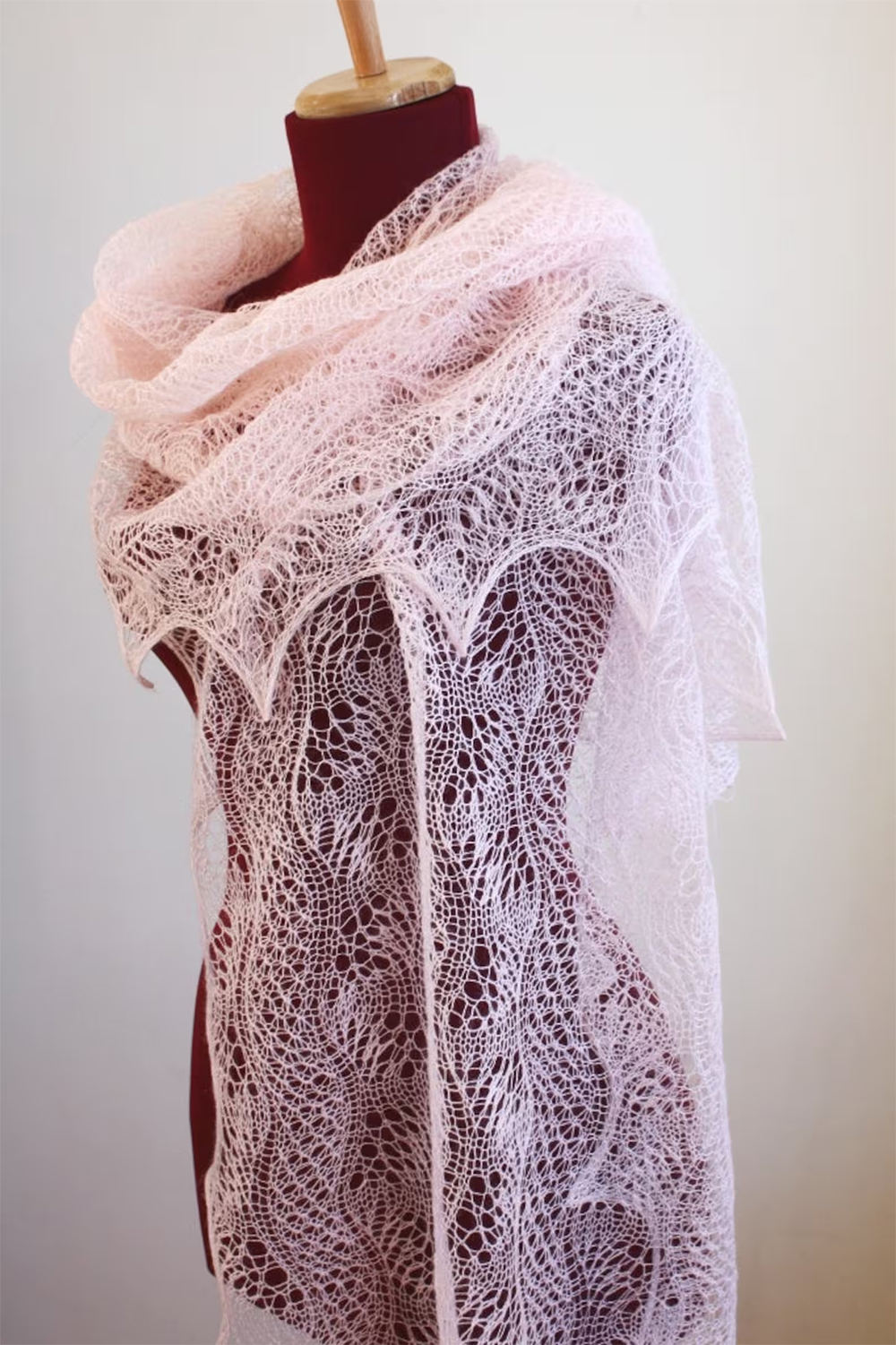 Dunes and Waves Shawl Knitting Pattern
