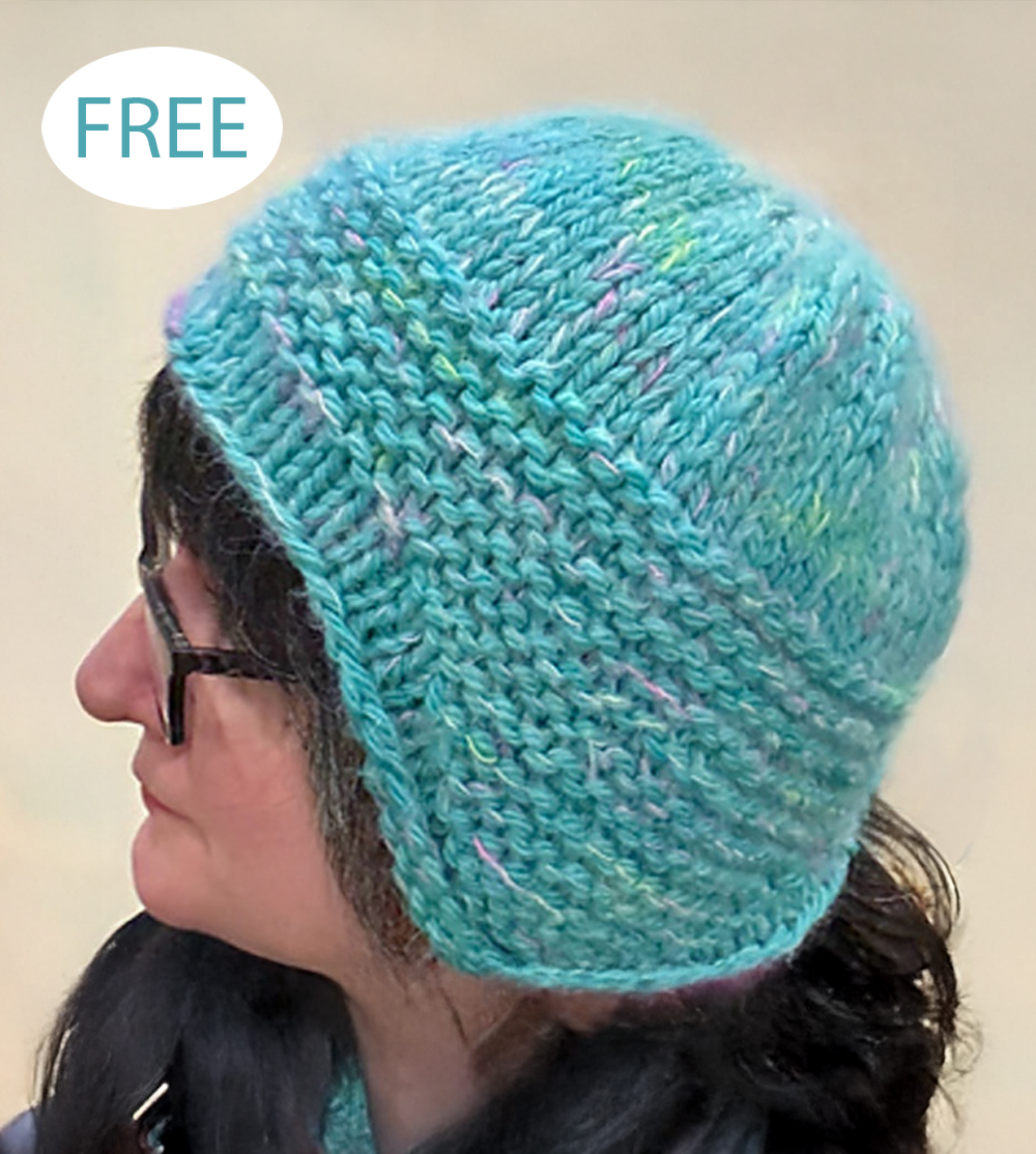 Free Earflap Hat Knitting Pattern