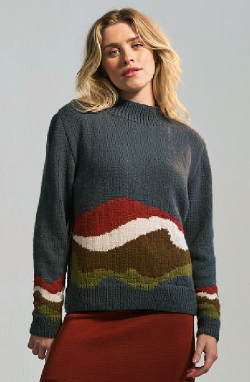 Earthscape Sweater Knitting Pattern