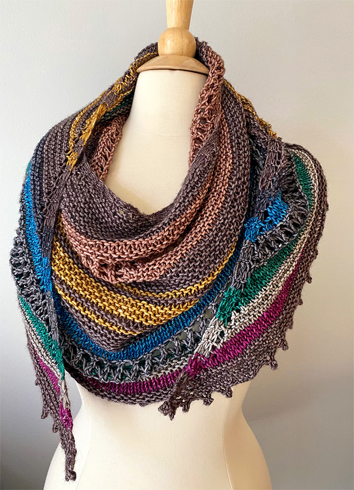 Eastbound Shawl Knitting Pattern