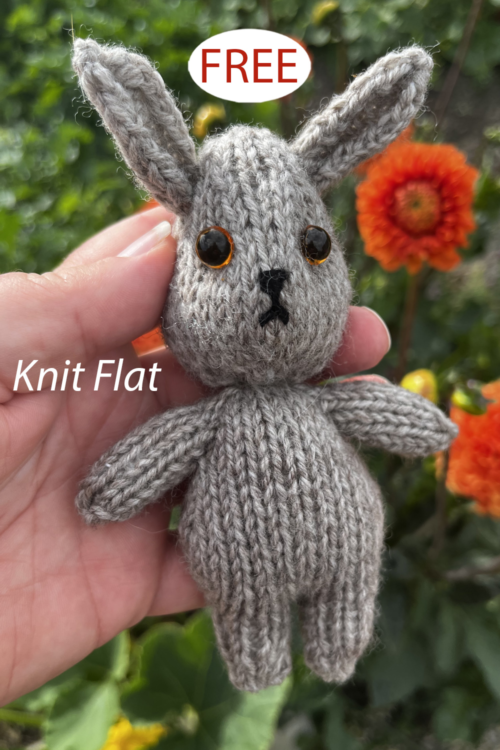 Free Easter Bunny Knitting Pattern