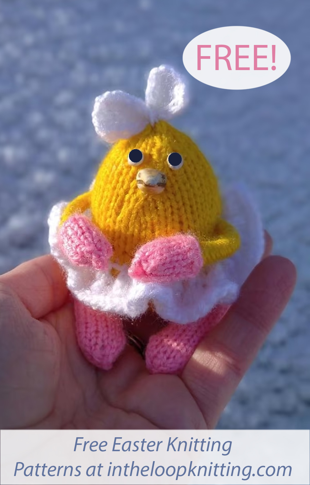 Free Easter Chick Knitting Pattern