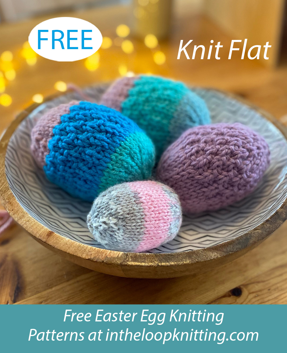 Free Easter Eggs Knitting Pattern 