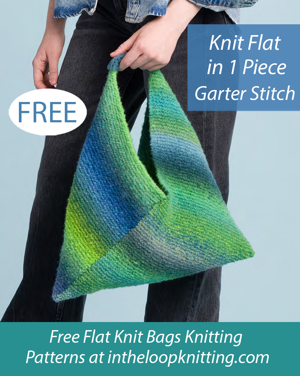 Free Easy Angles Tote Bag Knitting Pattern