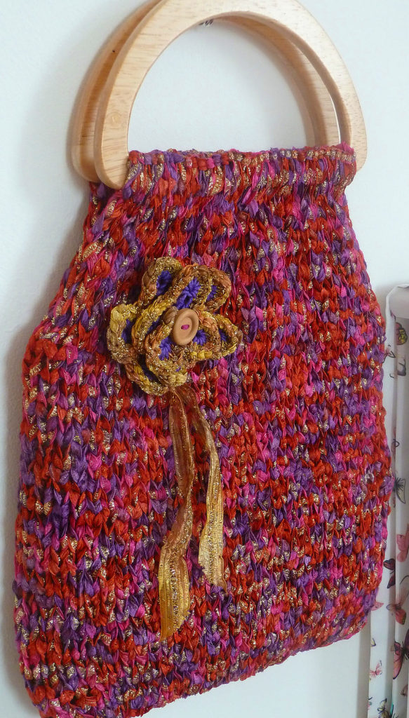 Free Knitting Pattern for Easy Peasy Bag