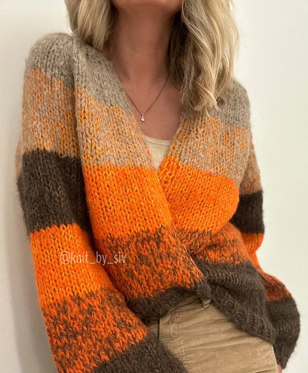 Easy Raglan Cardigan Knitting Pattern 
