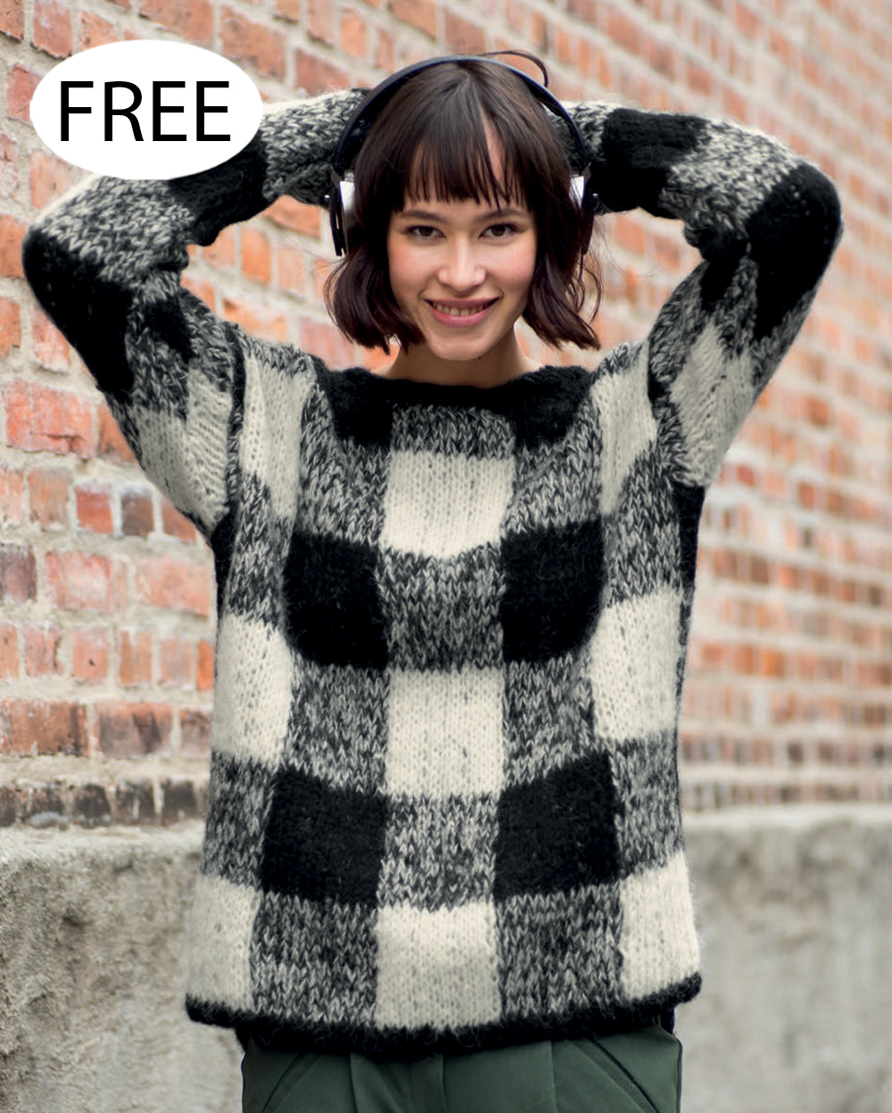 Free Sweater Knitting Pattern Easysquare Jumper